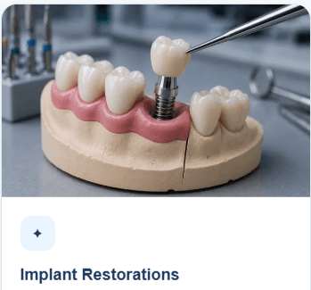 CAD/CAM titanium custom abutment