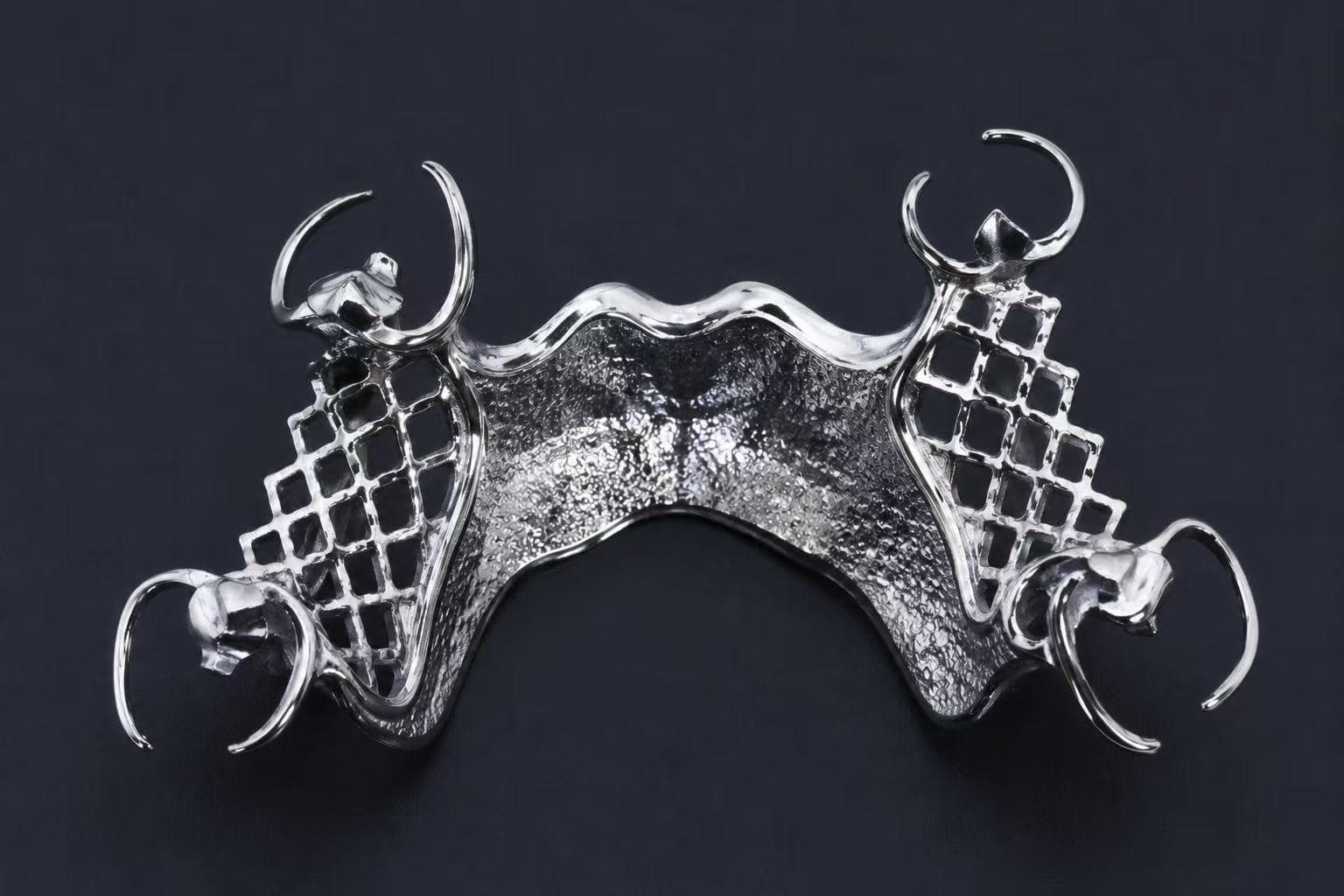 Metal framework for removable partial denture
